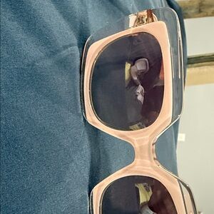 Miu Miu Pink Square Sunglasses